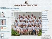 Tablet Screenshot of darrow62.com